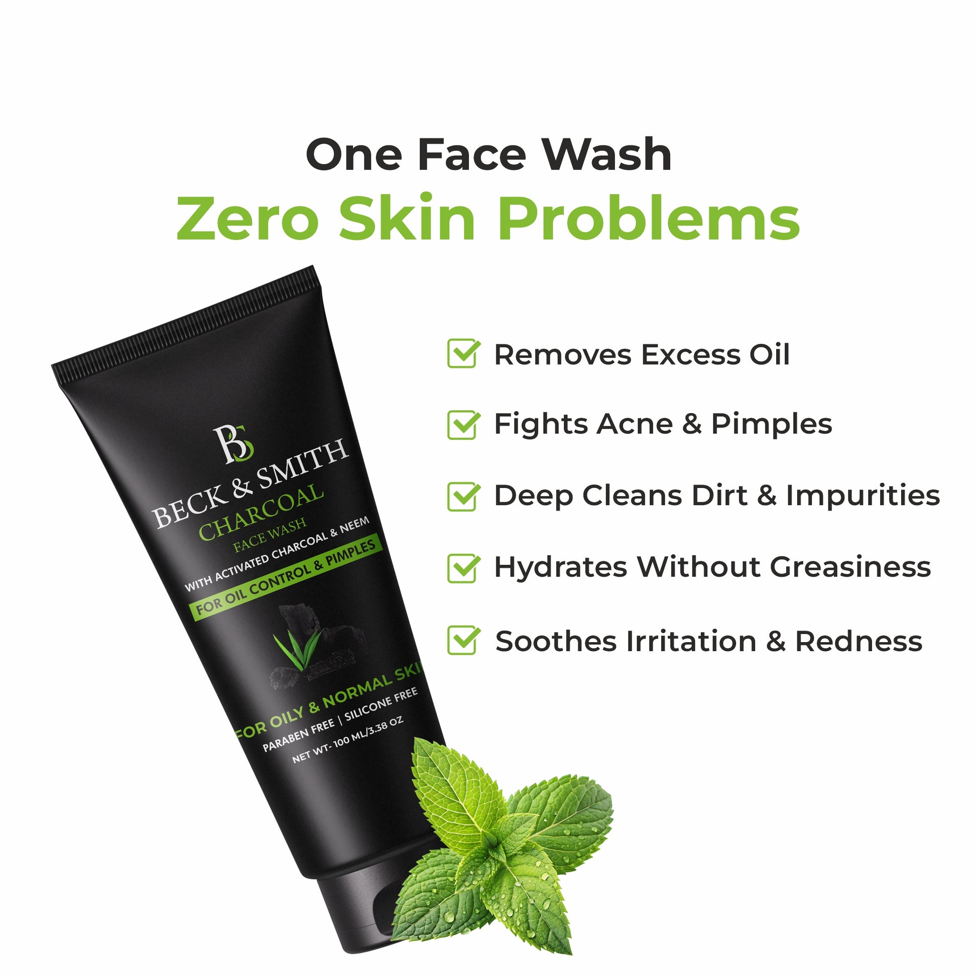 Charcoal Face wash