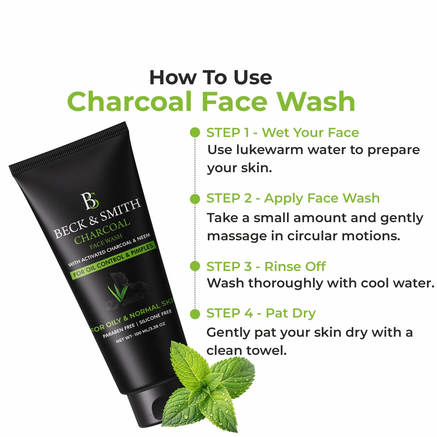 Charcoal Face wash