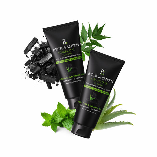 Charcoal face wash